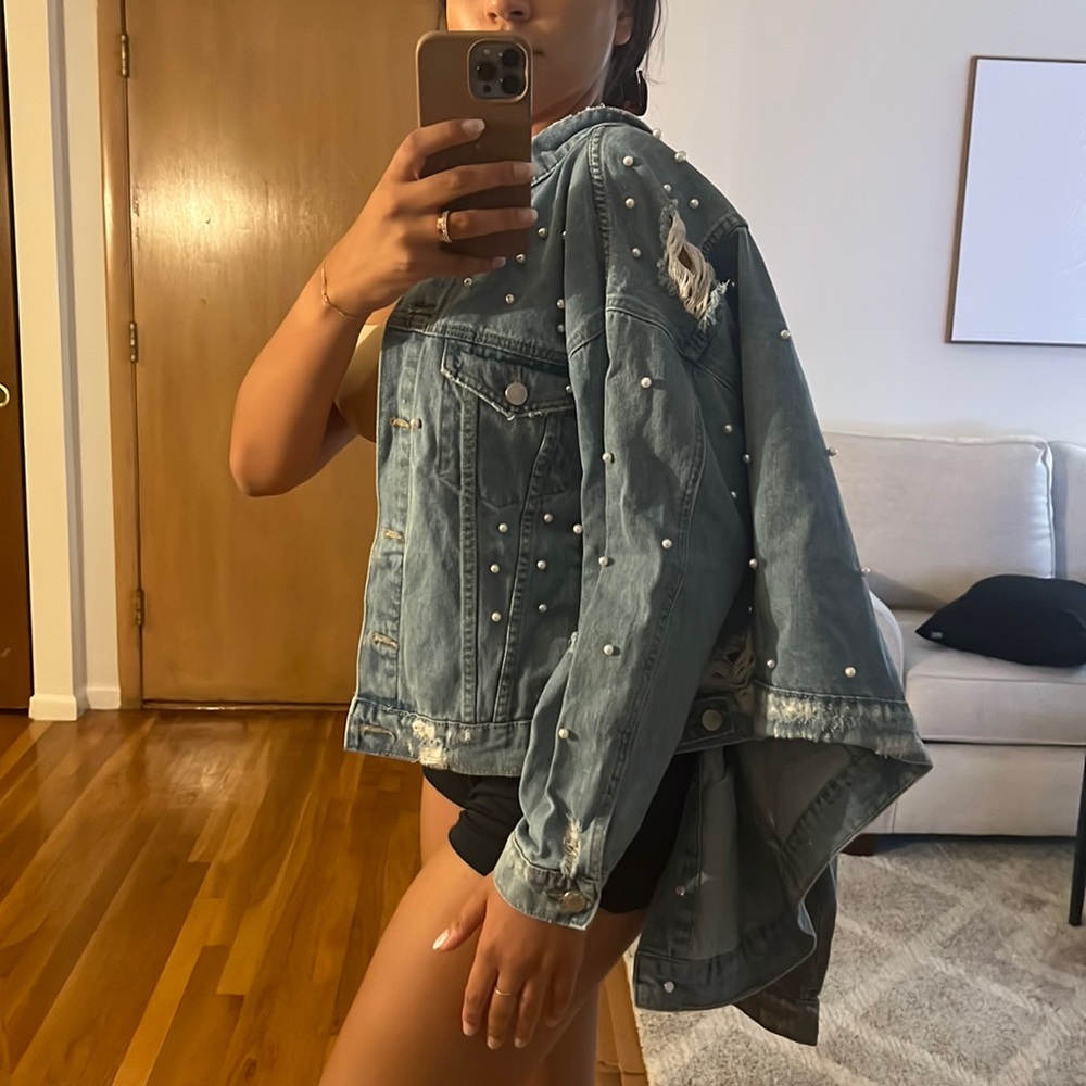 Pearl Denim Jacket